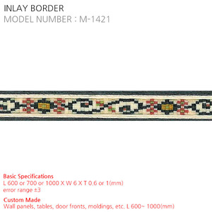 INLAY BORDER M-1421