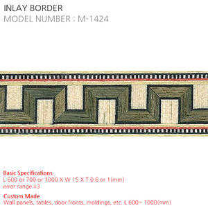 INLAY BORDER M-1424