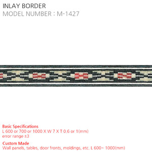 INLAY BORDER M-1427