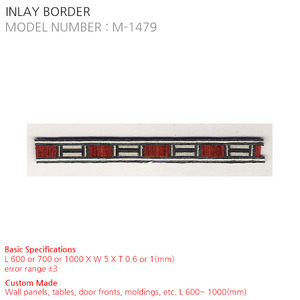 INLAY BORDER M-1479