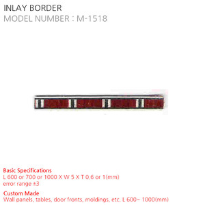 INLAY BORDER M-1518