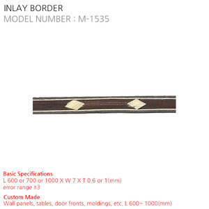 INLAY BORDER M-1535