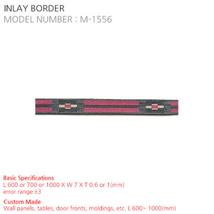 INLAY BORDER M-1556