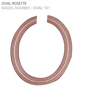 OVAL ROSETTE OVAL-101