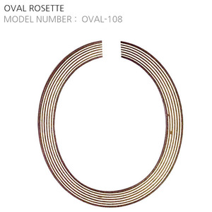 OVAL ROSETTE OVAL-108