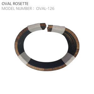 OVAL ROSETTE OVAL-126