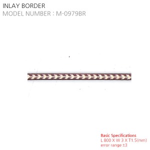 INLAY BORDER M-0979BR