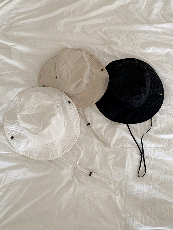 어트 투웨이 버킷햇 - hat(3color)로빈유