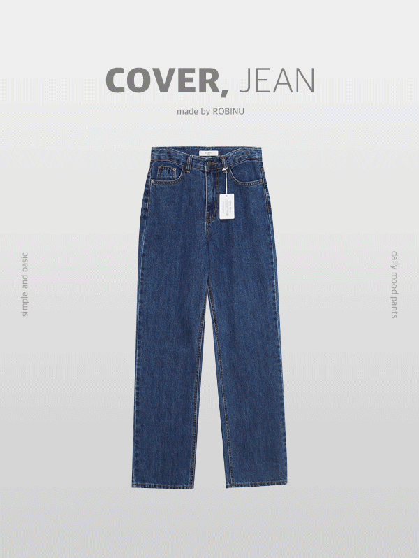 [오늘출발] [COVER JEAN] 오코텍스 데님 (wide ver.) 3size(S,M,L) / 1 type (OR로빈유