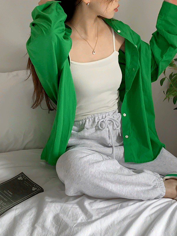 [반품교환불가] 젬마 루즈핏 코튼 긴팔 셔츠 - sh(4color)로빈유