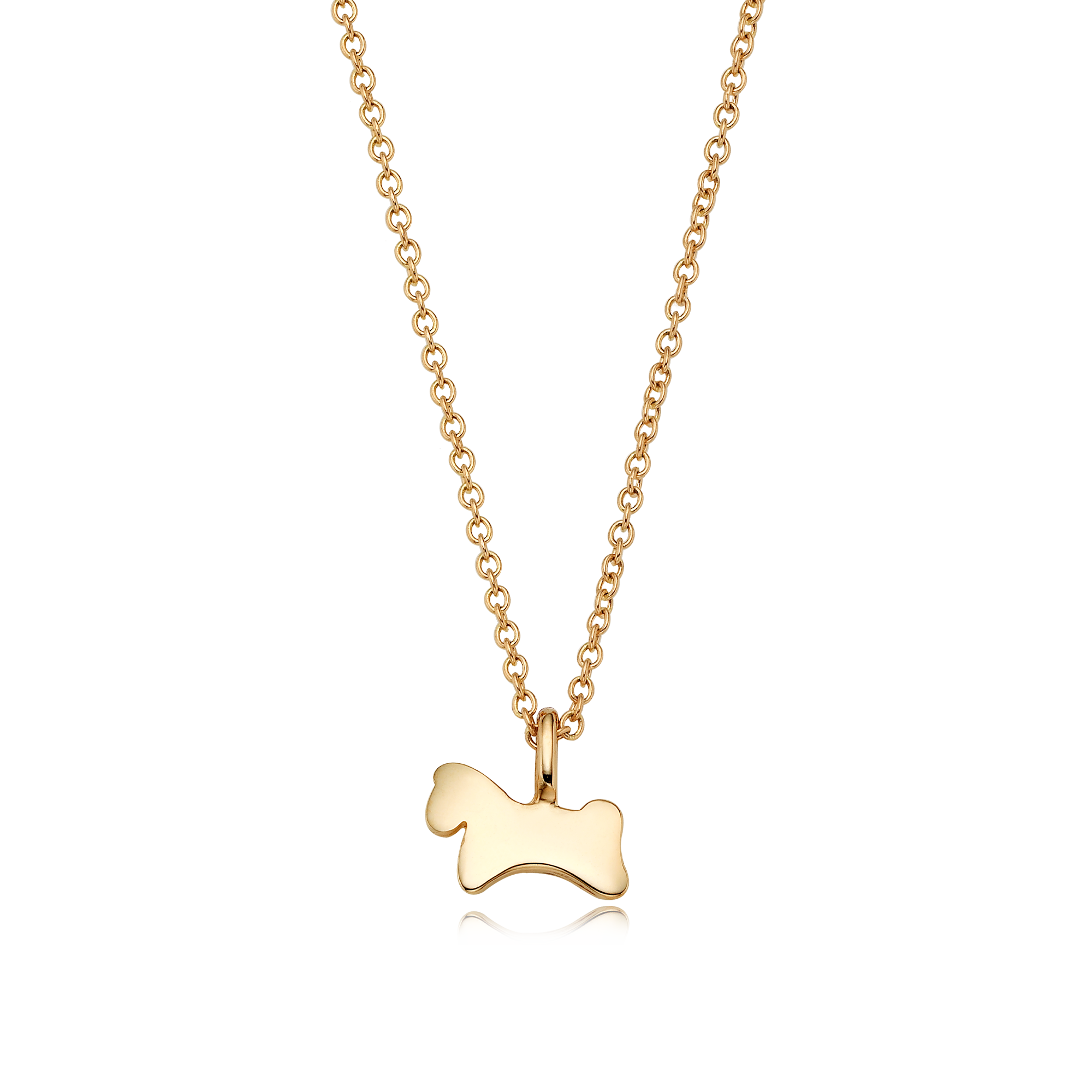 14K/18K Gold Mini Zodiac Horse - My Guardian Animal Necklace