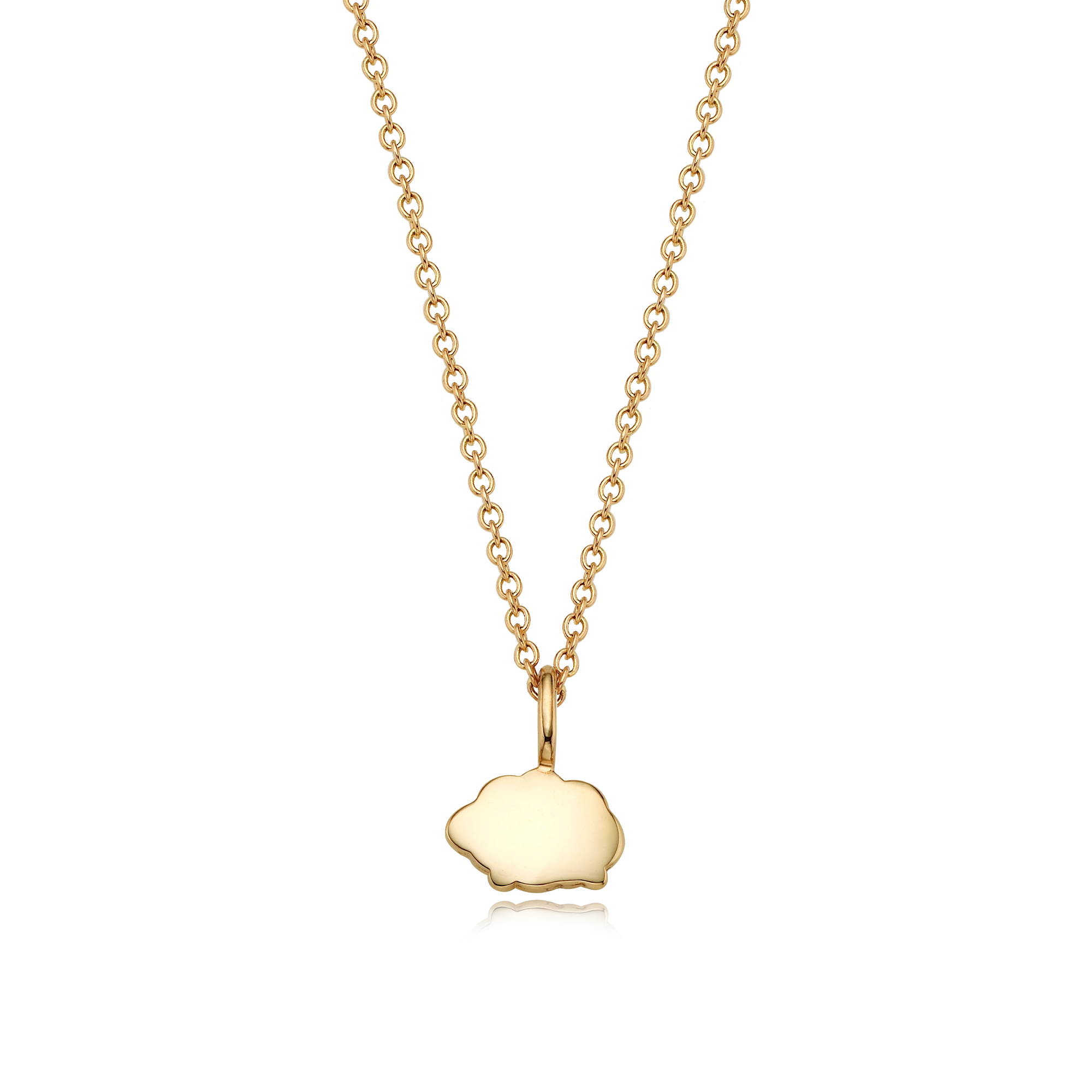 14K/18K Gold Mini Zodiac Sign of the Sheep - My Guardian Animal Necklace