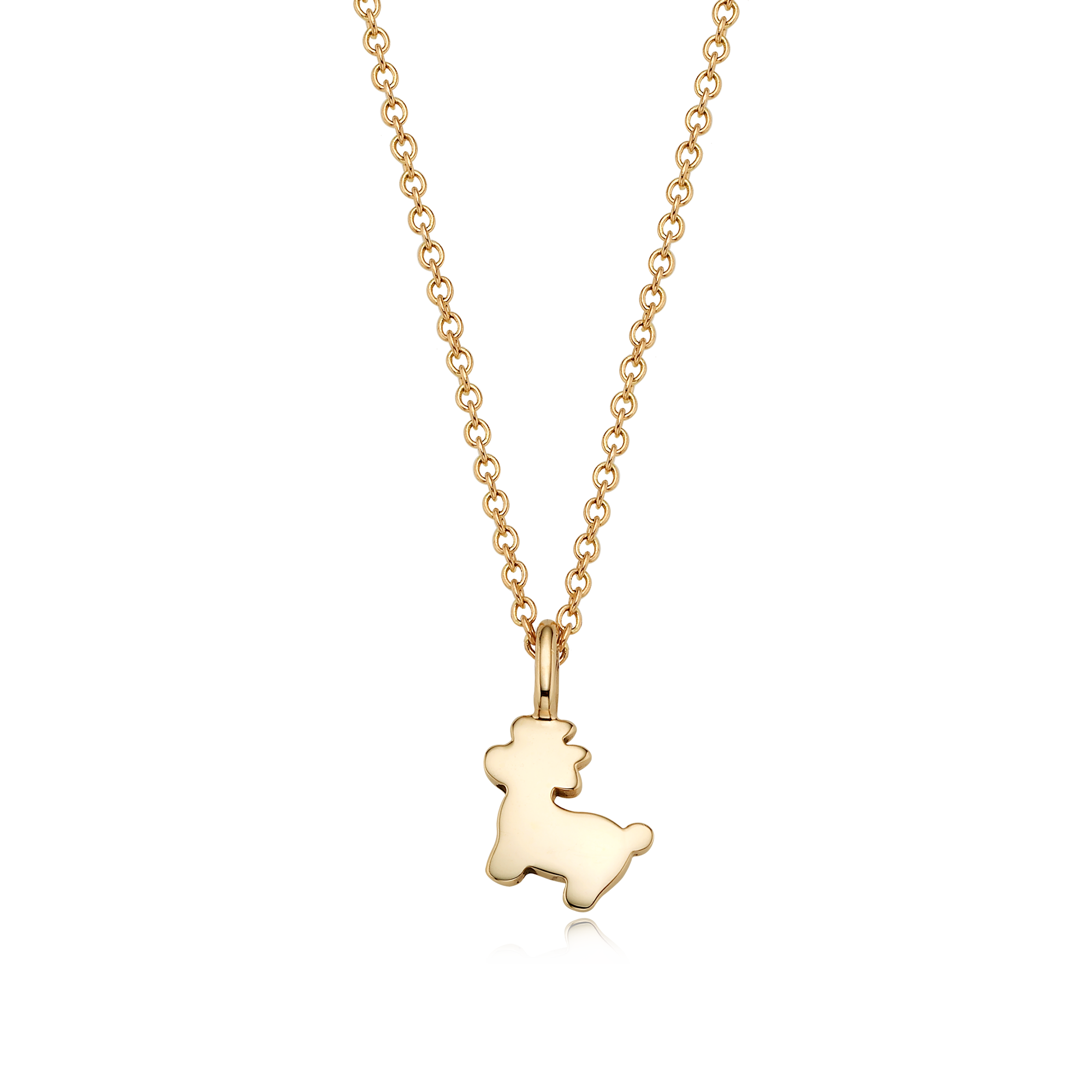 14K/18K Gold Mini Zodiac Ox - My Guardian Animal Necklace