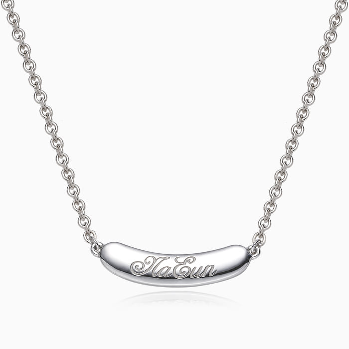 Kaiu Volume Stick Silver Necklace