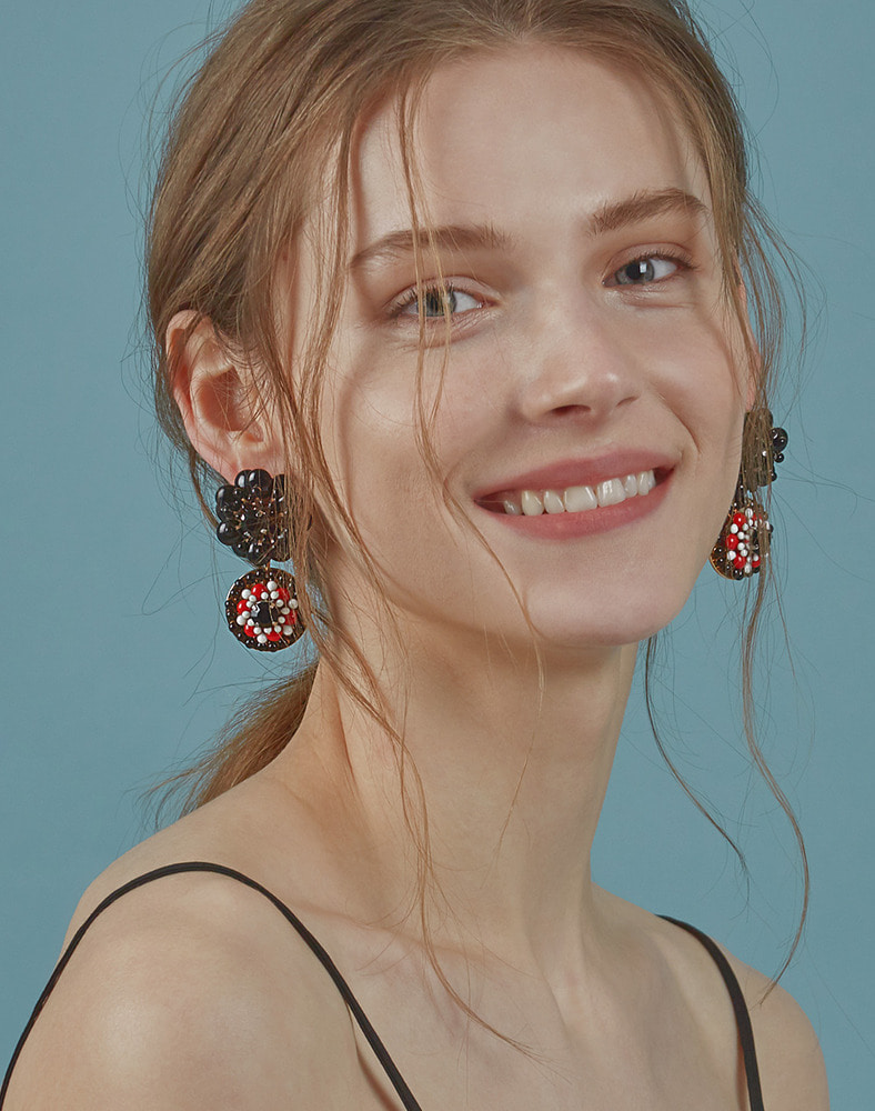Flower Garden earring