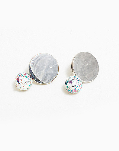 mix painted drop earring