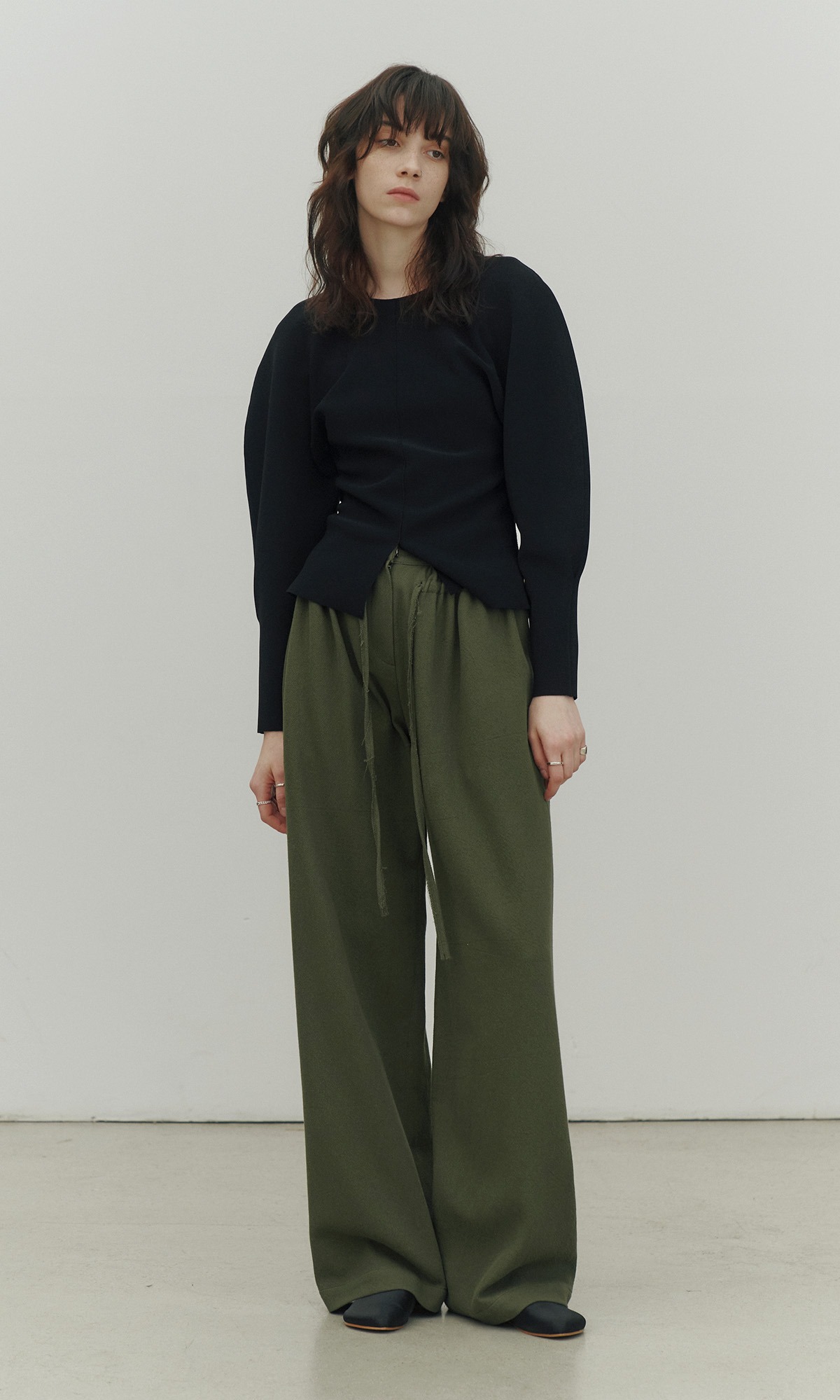 Forest Wide Trouser_Green