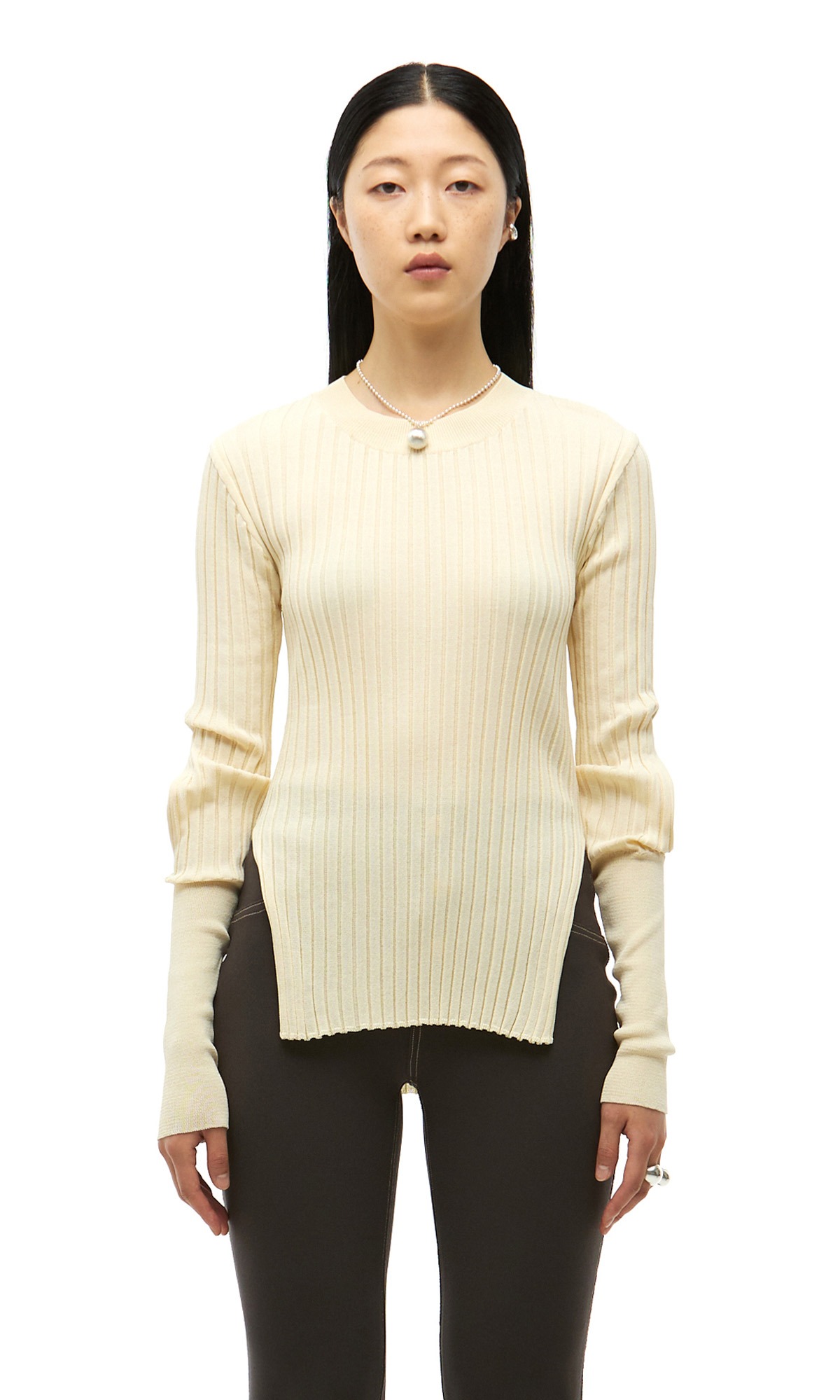 Luton Knit Top_Butter Yellow (1차 리오더)