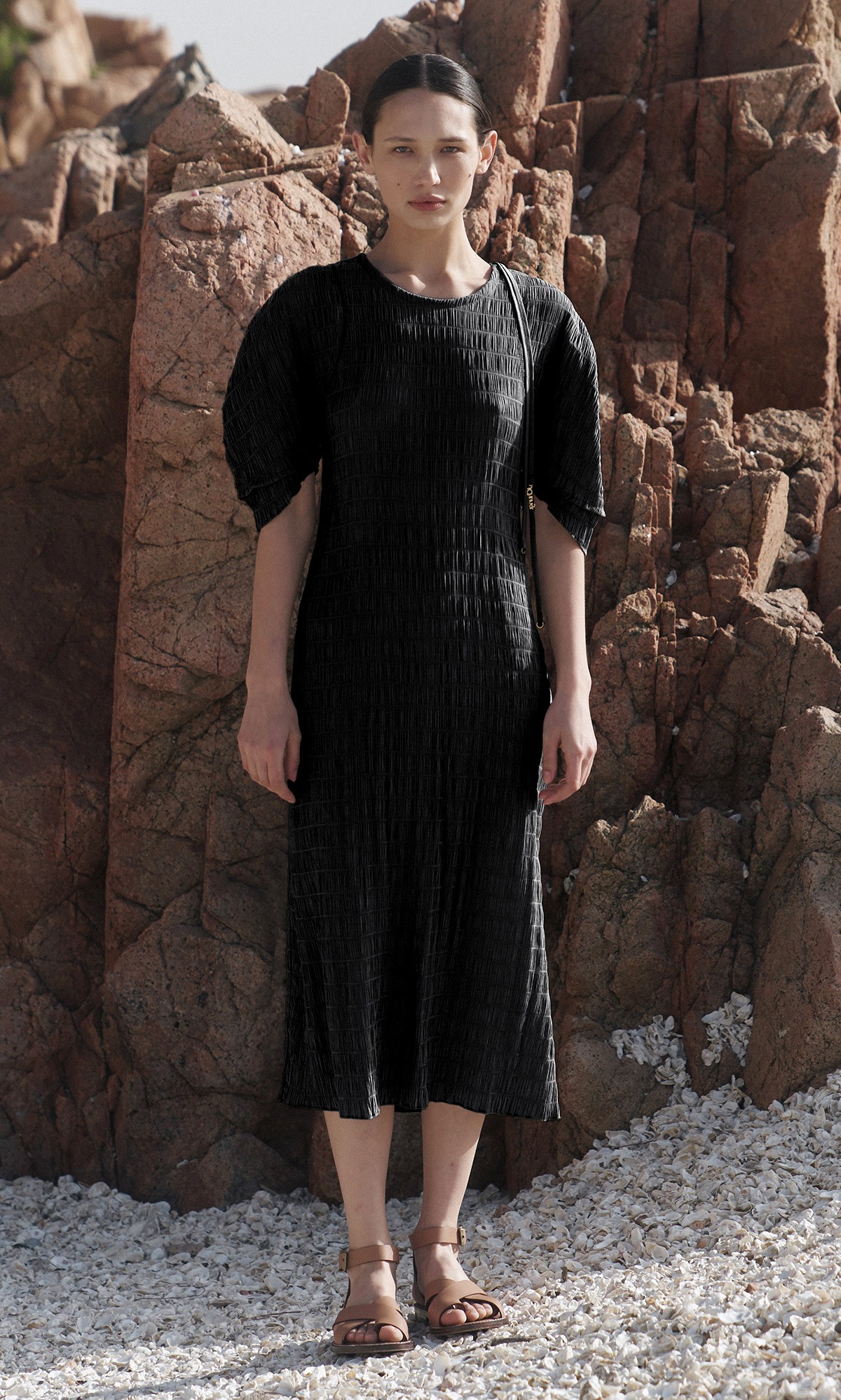Orly Stitched Dress_Black (3차 리오더)