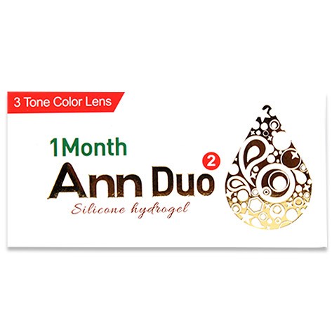 Ann Duo (2pcs) (Silicone Hydrogel) Monthly G.DIA 13.4mmANNLENSPOP