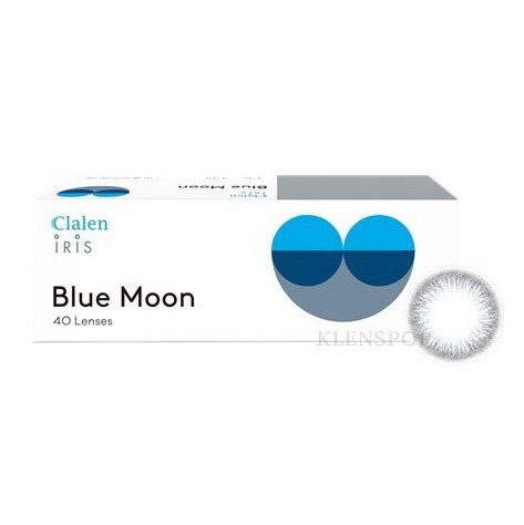 Clalen Iris Blue Moon 1Day (2pcs) ( Test Lens)INTEROJOLENSPOP