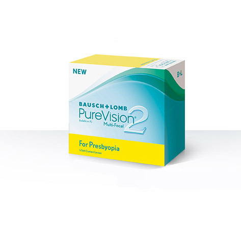 Baush&amp;Lomb PureVision2HD For Presbyopia Multifocal (6pcs) monthBAUSCHLOMBLENSPOP