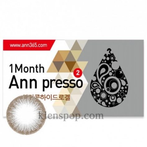 Ann Presso (2pcs) (Silicone Hydrogel) Monthly G.DIA 13.4mmANNLENSPOP