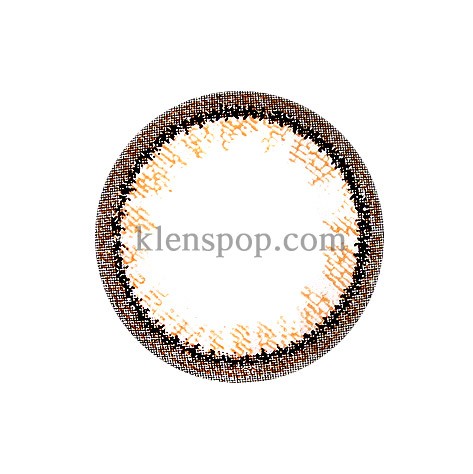 RING TWO BROWN  Graphic Diameter 13.5mmM.I CONTACTLENSPOP