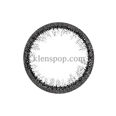 RING TWO GRAY Graphic Diameter 13.5mmM.I CONTACTLENSPOP