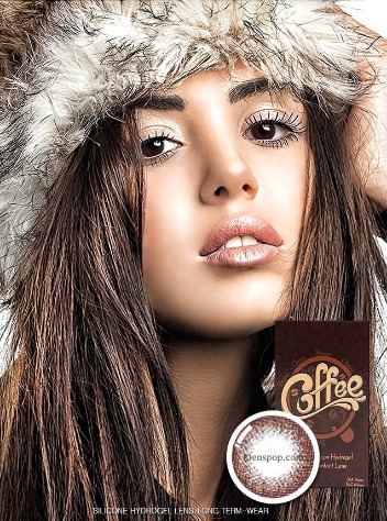 COFFEE CHOCO (2EA) (SILICONE HYDROGEL)[현재분류명]CIRCLELENSES