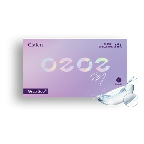 Clalen O2O2 M Grab Soo (6pcs) (Silicon Hydrogel) 1MonthlyINTEROJOLENSPOP