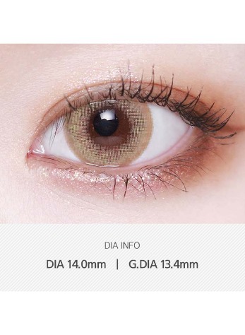 Wonder Eye Hazel (10pcs) 1Day G.DIA 13.4mmLENSVERYLENSPOP