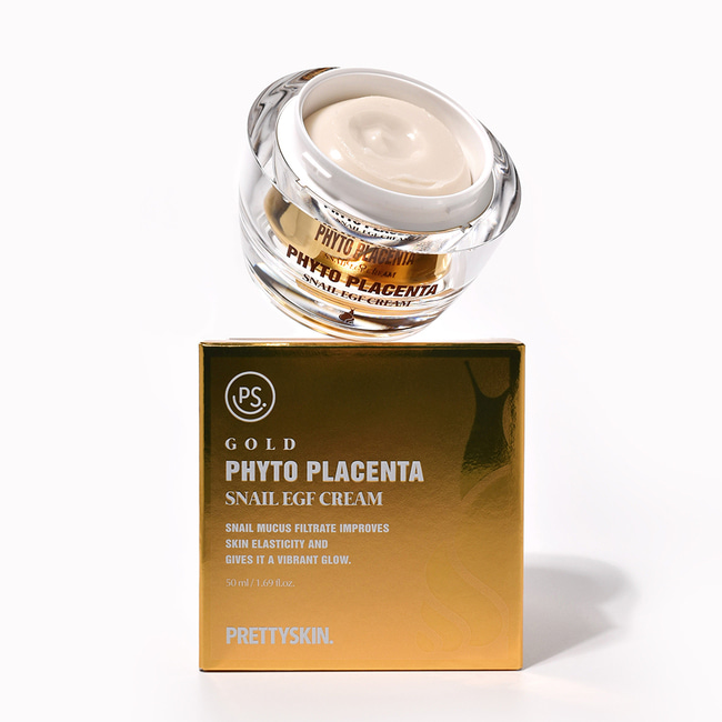 Gold Phyto Placenta Snail EGF Cream - Prettyskin