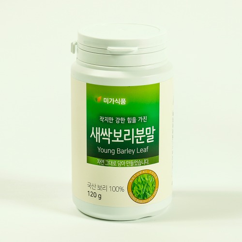 [스타팜] [미가식품영농조합법인] 미가식품 새싹보리분말 120g
