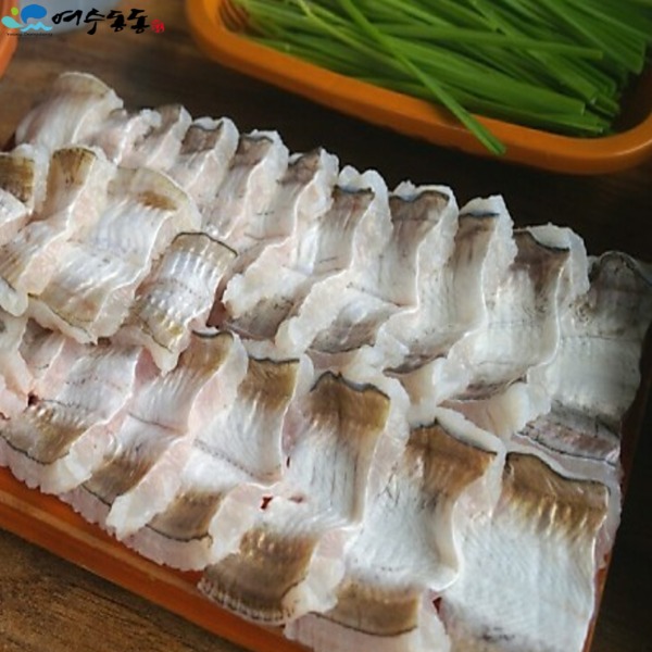 (여수동동식품) 갯장어(하모) 샤브샤브 1kg (특대 2~3마리) + 특제소스