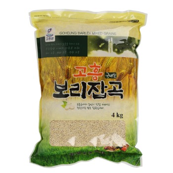 (드림영농)[2021년 햅쌀] 고흥 보리잡곡 찰보리쌀 4kg