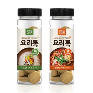 (기쁨농원) 천연조미료 데이앤 요리톡 깊은맛+맑은맛 (1set)