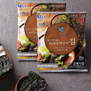 (금복식품) 완도 바다야채 조미김 6매 (8봉)