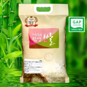 (담양장터) 2021년 햅쌀 대숲맑은 담양쌀 (8kg)