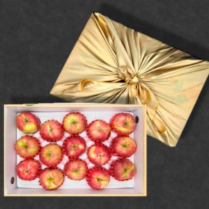 (금화영농조합) 사과 과일선물세트 5kg (14-16과)(보자기포장+감사문구부착)