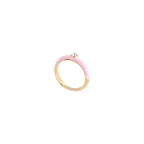 Pink Glossy Color Ring