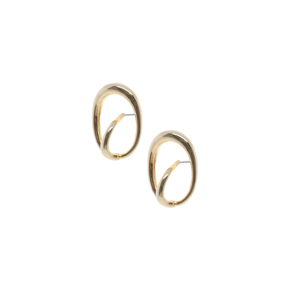 Oval Circle Ring Earrings/오벌 써클 링 귀걸이
