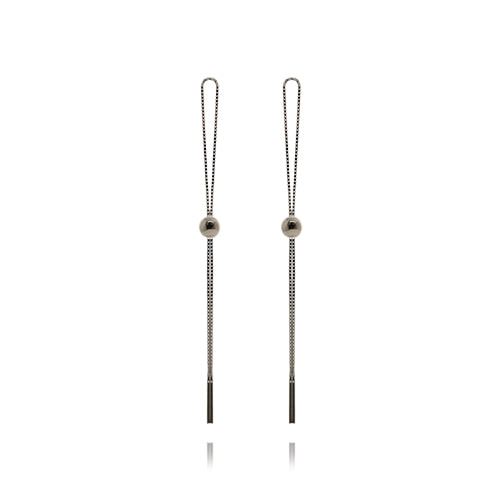 [92.5 Silver] Mini Chain Drop Earrings/미니 체인 드롭 귀걸이