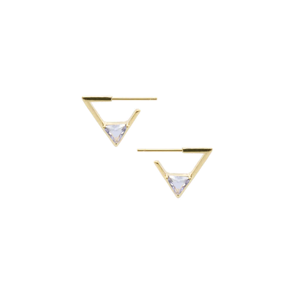 Pastel Triangle Point Earrings