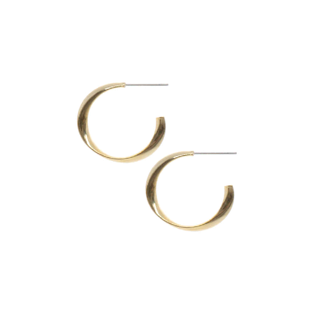 Slim Circle Ring Earrings