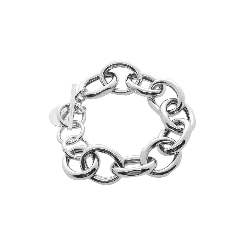 Silver Bold Chain Bracelet