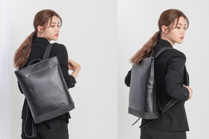 Vertical Easy backpack [black]