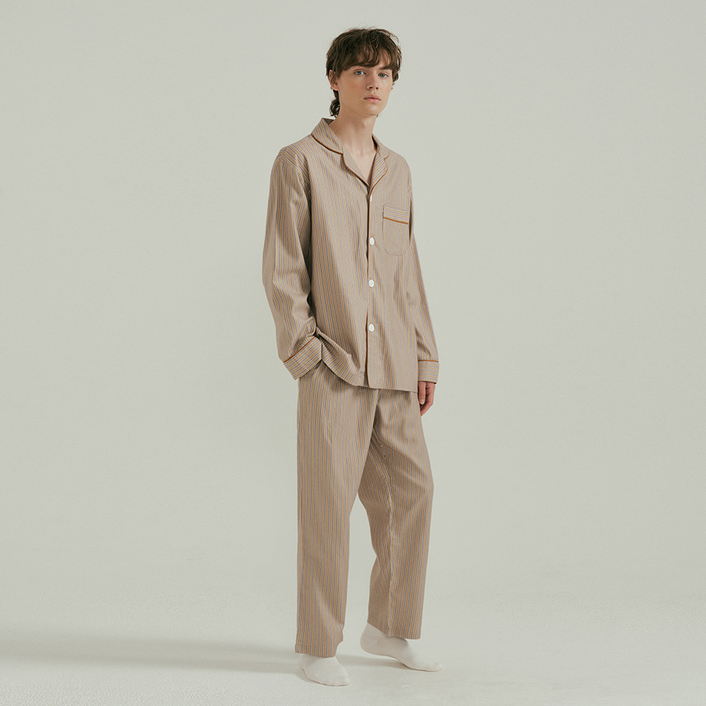 [웜모달] (m) Caramel Pajama Set