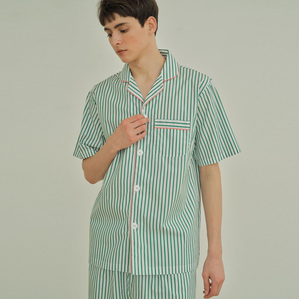 (m) Green Tea Short Pajama Set