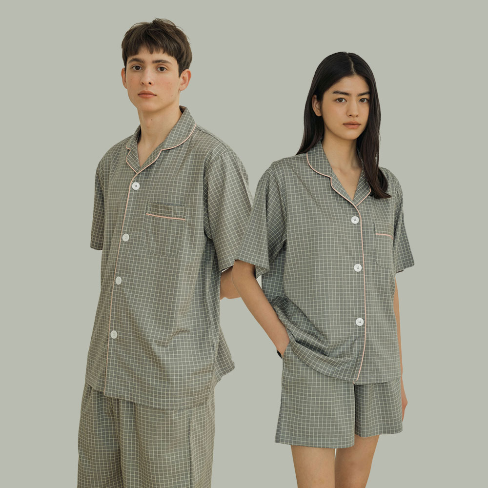 [MODAL] (couple) Nest Short Pajama Set